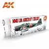 AK Interactive AK11737 WWII IJN AIRCRAFT COLORS 8x17 ml